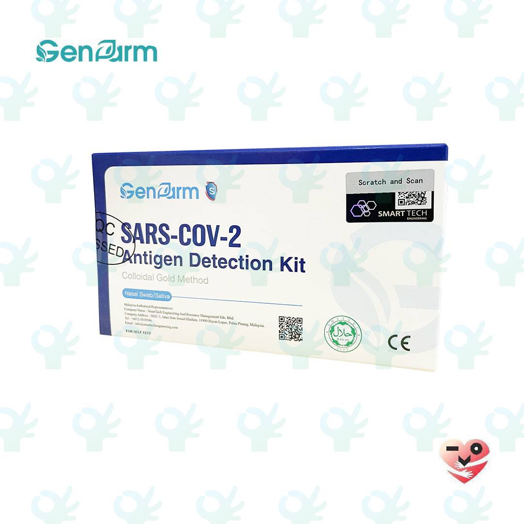 Ofiskita GenFarm SARSCoV2 Antigen Detection Kit (Nasal Swab / Saliva)